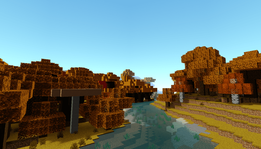 Minecraft Fall Texture Pack