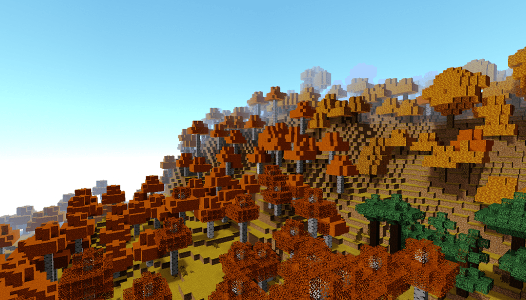 Minecraft Fall Texture Pack