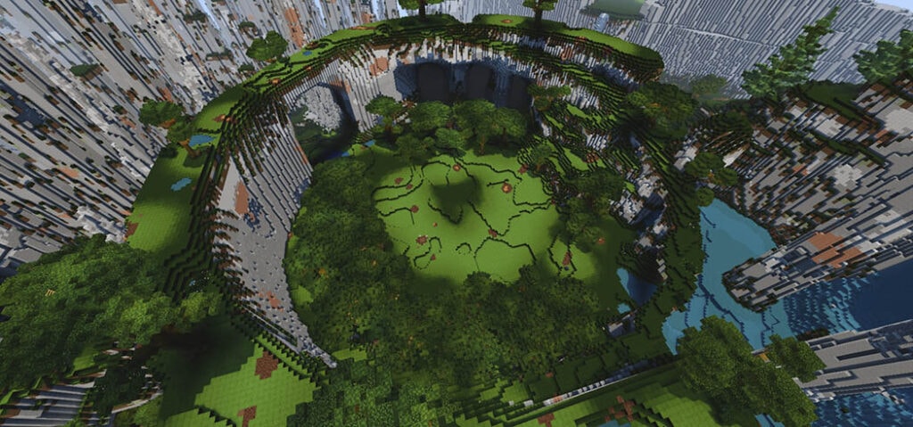 Minecraft Virtual Tourism: Our Secret Garden