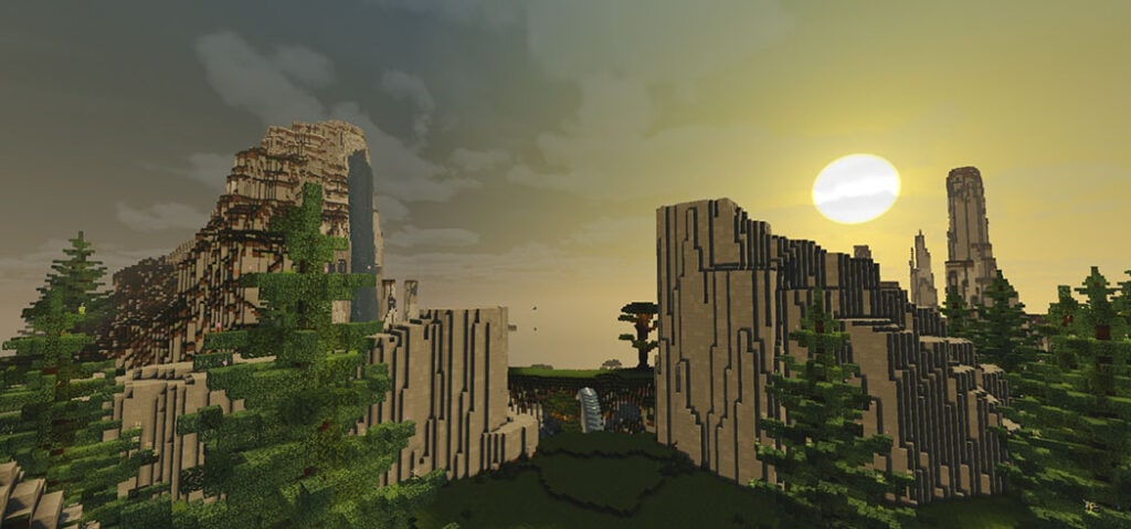 Minecraft Virtual Tourism: Our Secret Garden