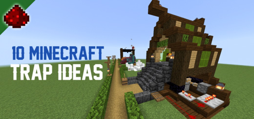 10 Minecraft Trap Ideas – Redstone Map
