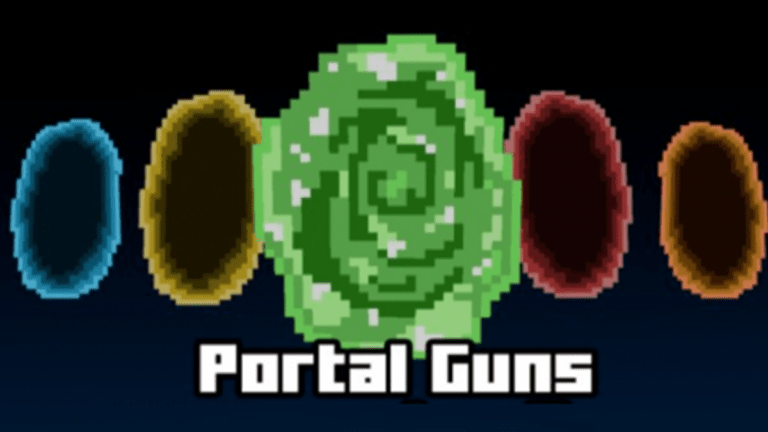 Portal Gun V5 Addon for Minecraft