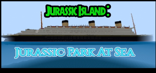 Jurassic Island: Jurassic Park At Sea – MCPE AddOns