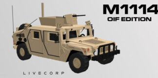M1114 OIF Edition Humvee