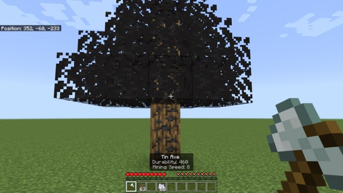 أشجار الركاز [Addon compatible!]