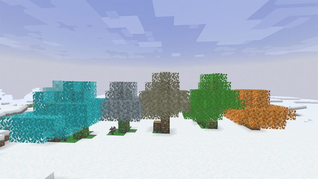 أشجار الركاز