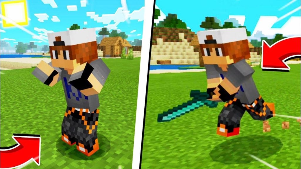 New Player Animation best addons for Minecraft's 1.19 update