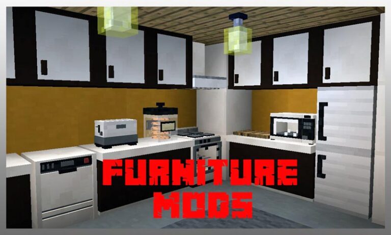10 Best furniture mods for Minecraft PE | Minecraft Furniture Mod