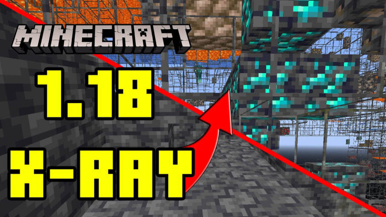 The BEST 1.18+ MCPE Xray Texture Pack!
