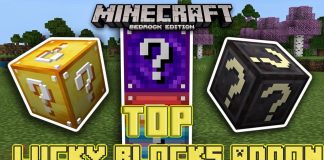 Top Minecraft lucky block Addons in 2022