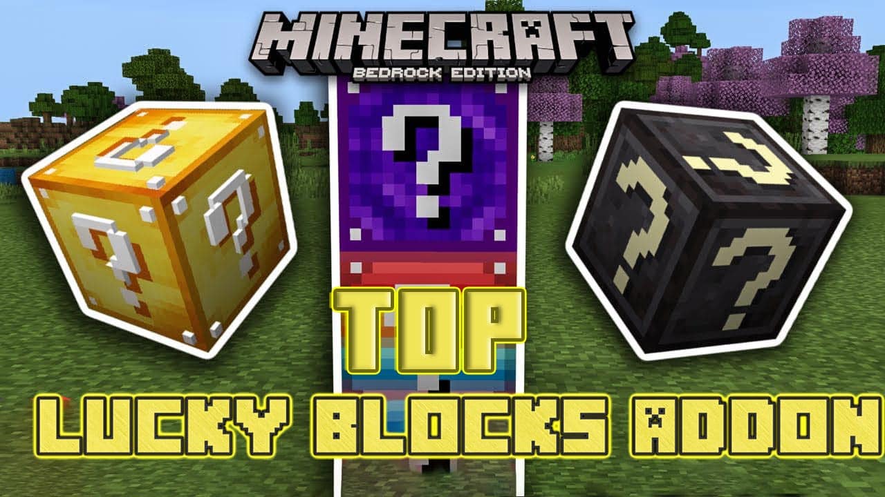 Top Minecraft lucky block Addons in 2022 – MCPE AddOns