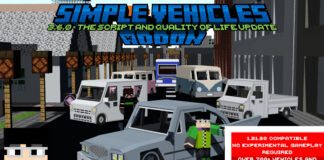 Simple Vehicles Addon v3.6.0 – The Script and Quality of Life Update