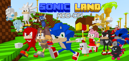 Sonic Land Addon – MCPE AddOns