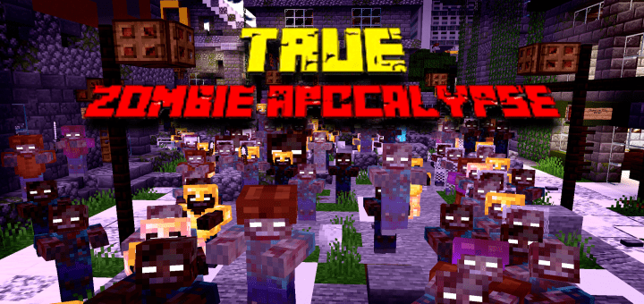 True Survival Zombie Apocalypse (V6.9 Big Optimization Update) – MCPE AddOns