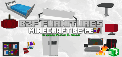 Bzf Furniture Addon for Minecraft – MCPE AddOns