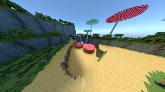 Mushroom Gorge Racetrack!