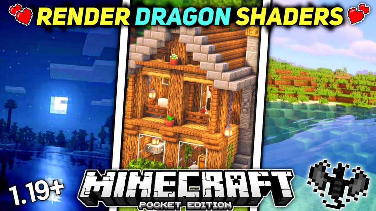 Top 5 Render Dragon Shaders For Minecraft Bedrock Edition 1.19.11 – MCPE AddOns