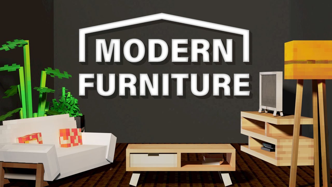 Modern Furniture V34 | Restructuring Update [1.19.22] – MCPE AddOns