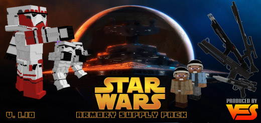 Star Wars Armory – Supply Pack Add-on [v.1.11] – MCPE AddOns