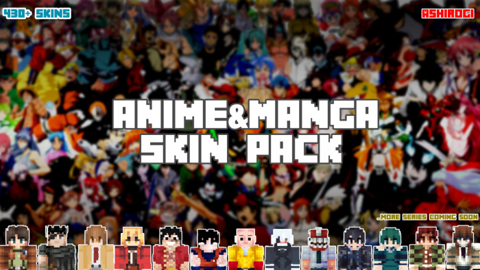 Anime&Manga Skin Pack