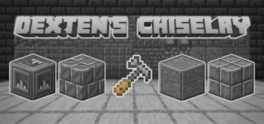 Dexten’s Chiselry V2 [Compatible with any Addons] – MCPE AddOns