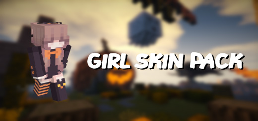 [Halloween! ] Girl Skin Pack 3.5 – MCPE AddOns