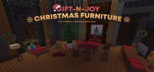 Christmas Event 2022 – Gift-n-Joy Christmas Furniture Addon | Minecraft Furniture Mod