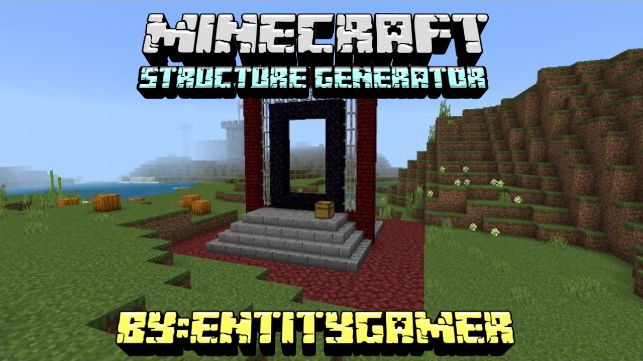 Structure Generator Addon V3.2 [New Update]