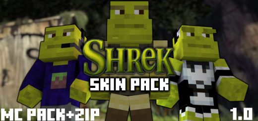 Shrek Skinpack [15 Skins]