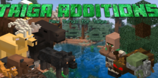 Taiga Additions V1 | Minecraft Addons PE