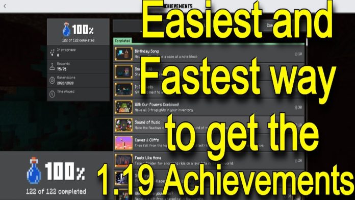 unlock-all-achievement-map-minecraft-bedrock-01 Unlock ALL Achievement Map