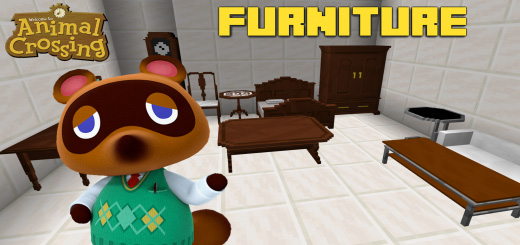 Animal Crossing Inspired Furniture – Cool Furniture Update | Minecraft Furniture Mod