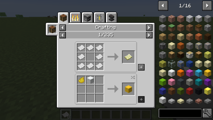 Just Enough Items Best Minecraft Mod for Building