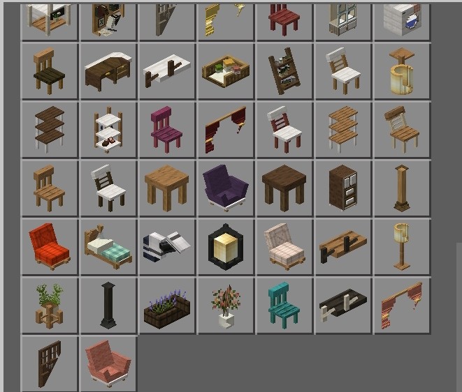 Gooblicraft Addon V2: Furnitures