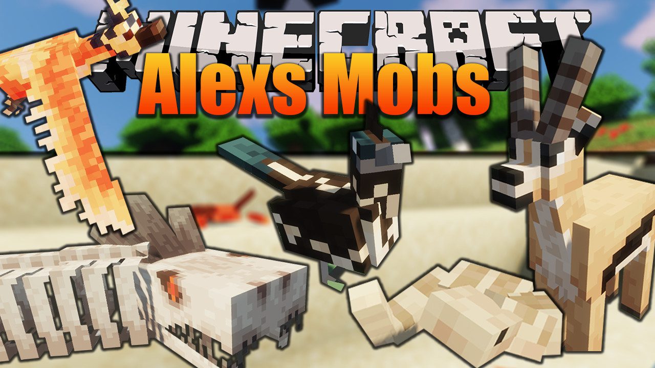 Alex’s Mobs for Minecraft Bedrock/PE 1.19++