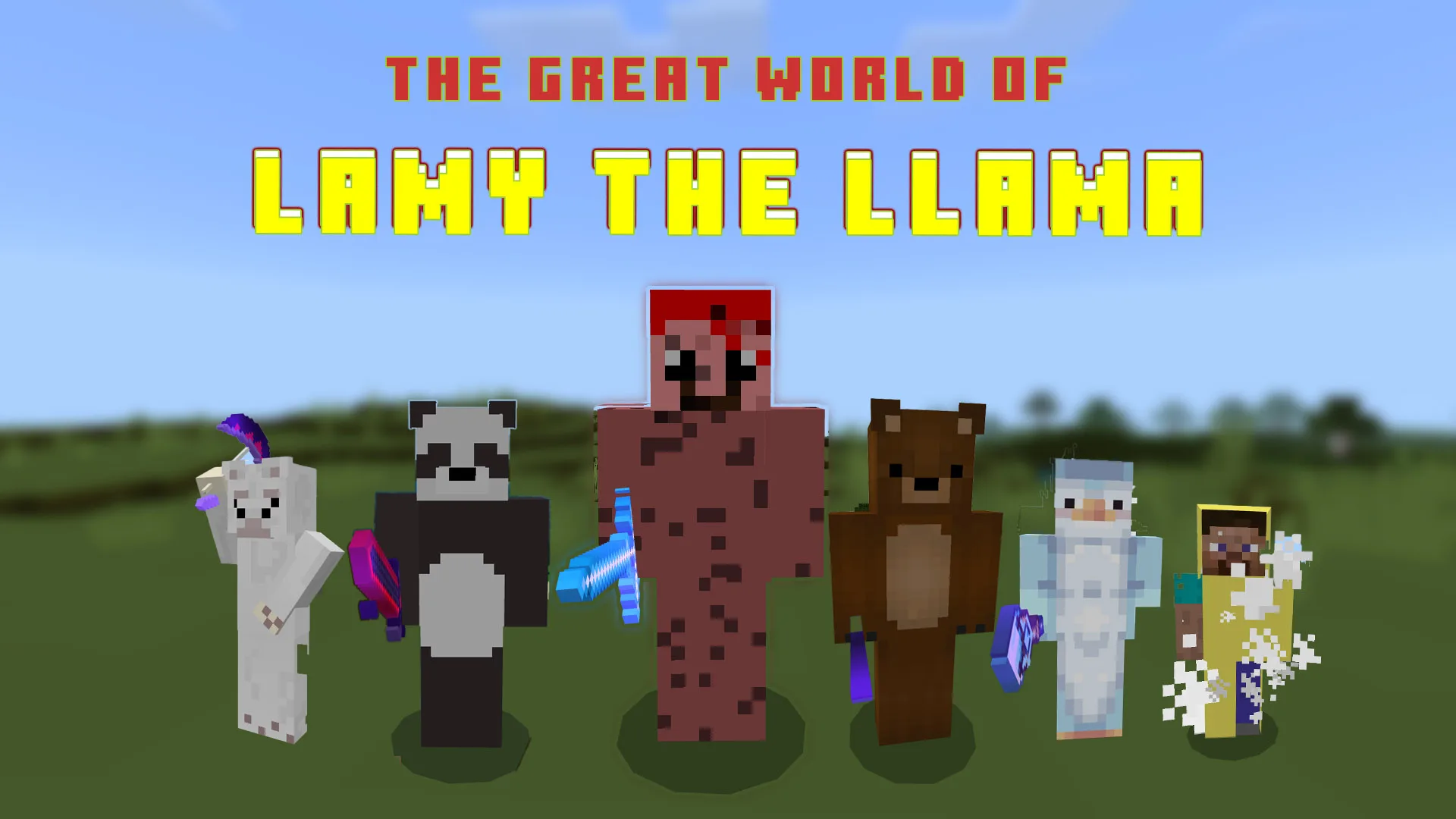 The great world of LAMY the llama v3 final battle arc (new mode snake man)