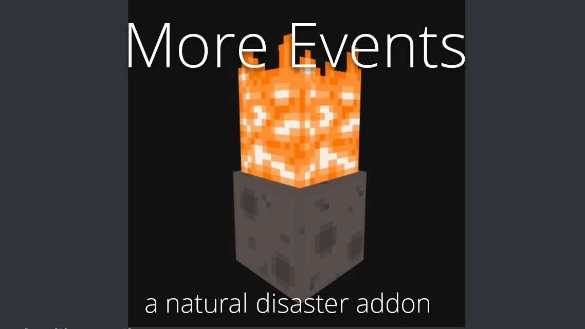 More Events - Natural Disaster Addon | Minecraft Addons PE