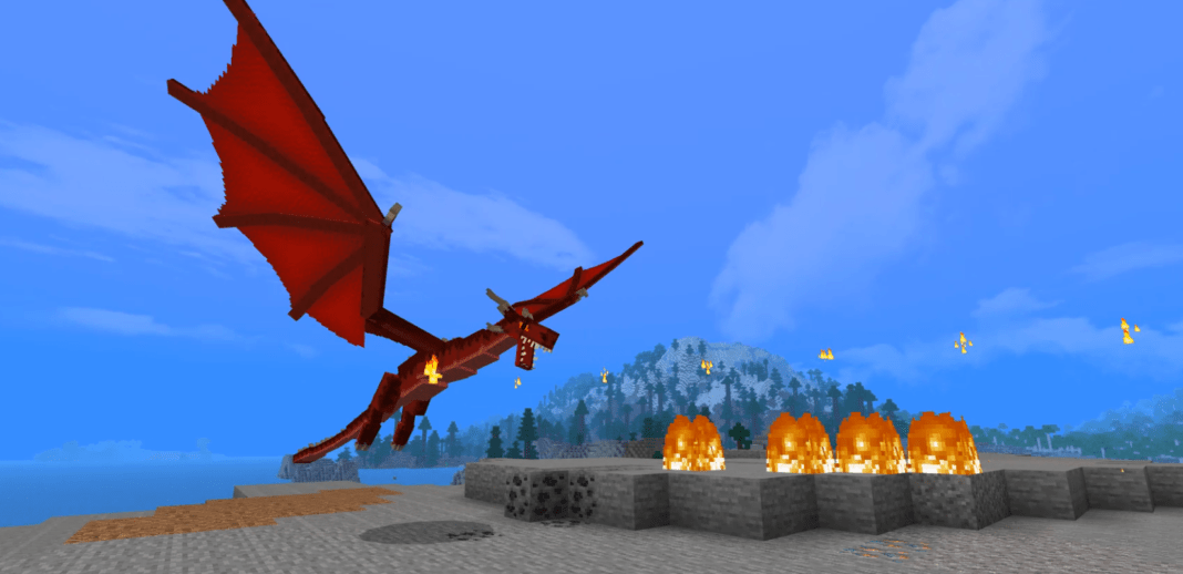 Ice and Fire Dragons Addon for Minecraft BE/PE | MCPE Addons