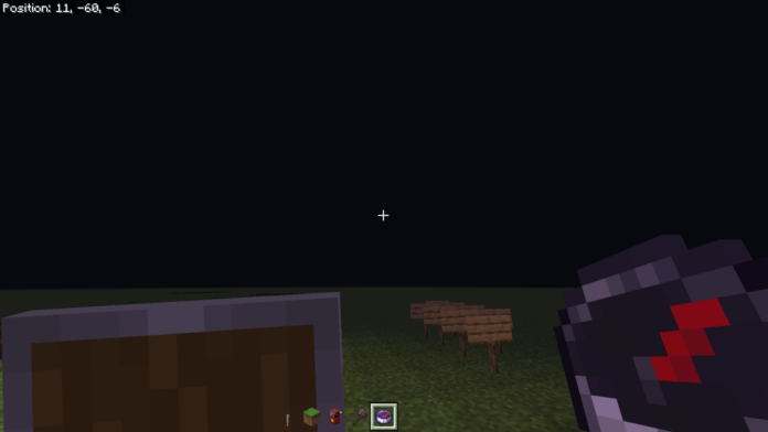 No Hotbar Outline for MCPE