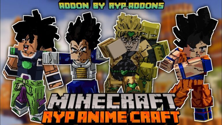 Ryp Anime Craft Addon [ V3 ]