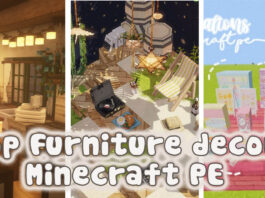 Furniture decor mod for minecraft