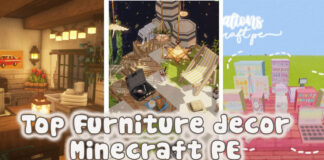 Furniture decor mod for minecraft