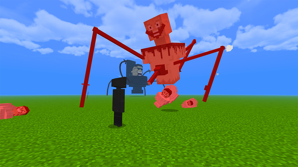 Skibidi Toilet vs Cameraman Addon