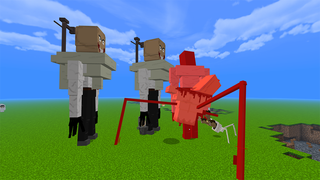 Skibidi Toilet vs Cameraman Addon