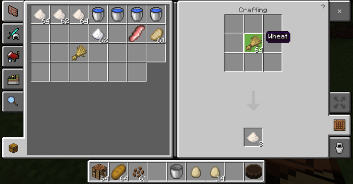 flour crafting recipe