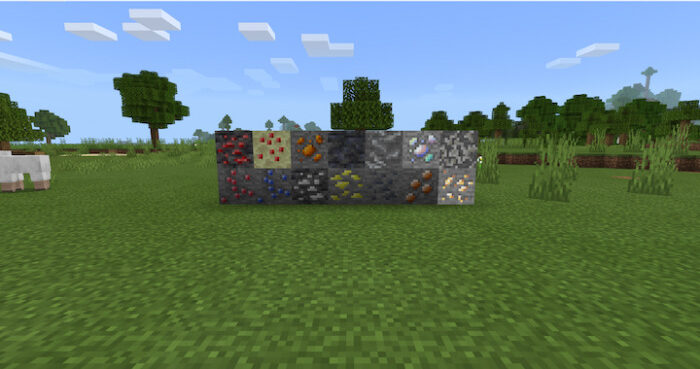 New ores in minecraft better adventures