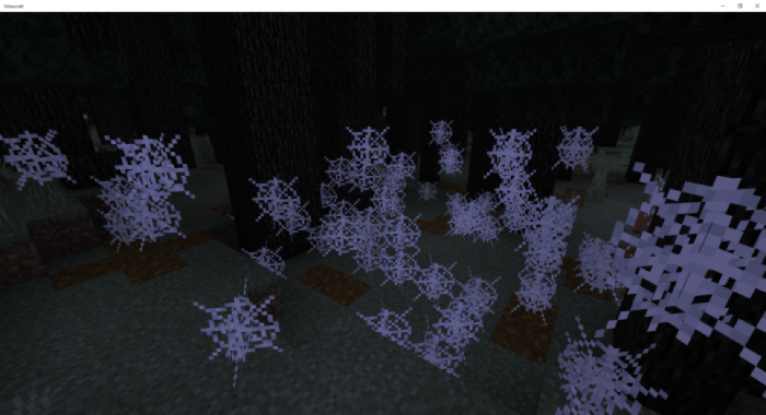 Spiders liar in the Sick enchanted forest