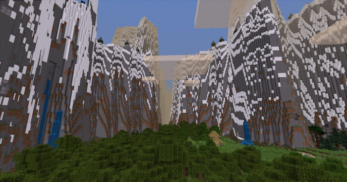The High mountains biome