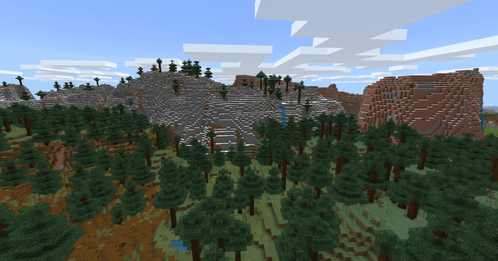 The Mountain biome Better Adventures