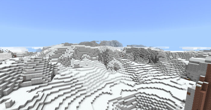 white mountains biome